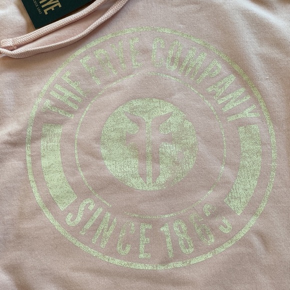 Frye black hoodie with circle logo, brand new! Super soft fabric☺️ - Picture 3 of 8